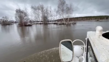 Уровень воды в реке Тобол у Кургана поднялся до 646 сантиметров
