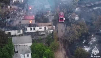 Около 150 пожаров зафиксировано за сутки на территории ЛНР