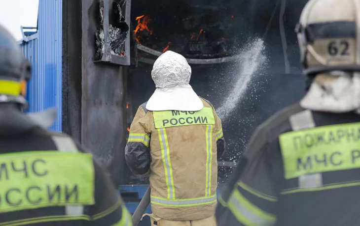 Пожар в центре помощи женщинам в Одинцове полностью потушили