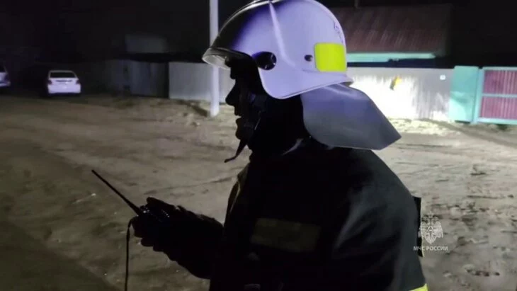 Открытое горение на месте пожара в Улан-Удэ ликвидировано Открытое горение на месте пожара в Улан-Удэ ликвидировано