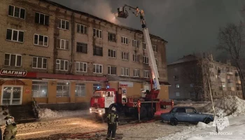 Пожарные потушили возгорание в жилом доме в Тульской области