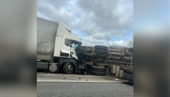 Водитель грузовика погиб в ДТП на ЦКАД