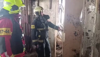 Пожар в бывшем здании НИИ "Платан" во Фрязине ликвидирован