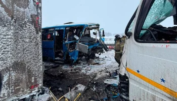 Шесть человек погибли в массовом ДТП в Омской области Шесть человек погибли в массовом ДТП в Омской области
