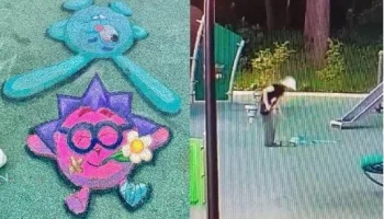 Тульские чиновники пригрозили ребенку судом за рисунки мелом на детской площадке