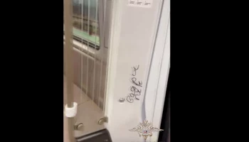 Полицейские задержали вандалов, испортивших вагоны поезда &laquo;Москва-2024&raquo;