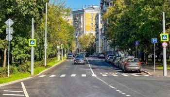 Улицу Сальвадора Альенде на севере Москвы комплексно отремонтировали