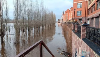 Уровень реки Урал у Оренбурга вырос на 25 сантиметров за сутки