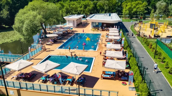 Новая зона отдыха у воды появилась в ТиНАО Новая зона отдыха у воды появилась в ТиНАО