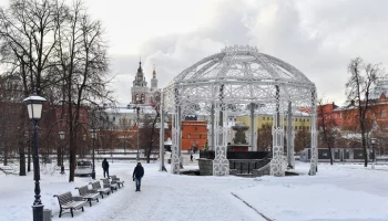 Фонтан "Витали" отремонтировали в центре Москвы