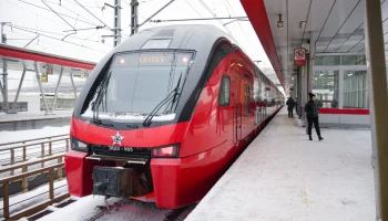 Снегопад не повлиял на график работы поездов и автобусов &laquo;Аэроэкспресс&raquo;