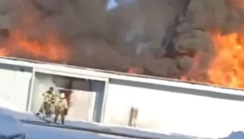 Два человека пострадали в результате пожара в цехе в Саранске