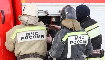 БПЛА ВСУ упал и загорелся на территории нефтебазы в Курской области
