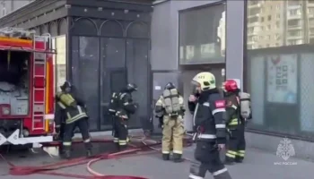 Пожар вспыхнул в подвале магазина на северо-востоке Москвы