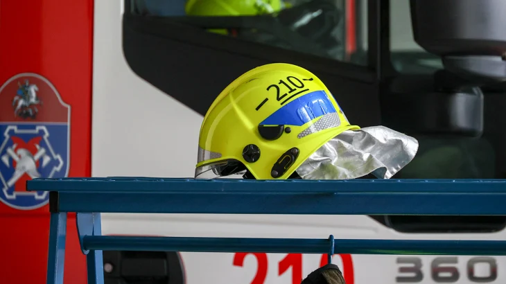 Машина загорелась на внешней стороне ТТК в районе станции МЦК &laquo;Дубровка&raquo;