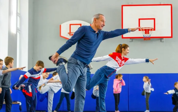 Собянин: Проект &laquo;Урок с чемпионом&raquo; мотивирует детей заниматься спортом