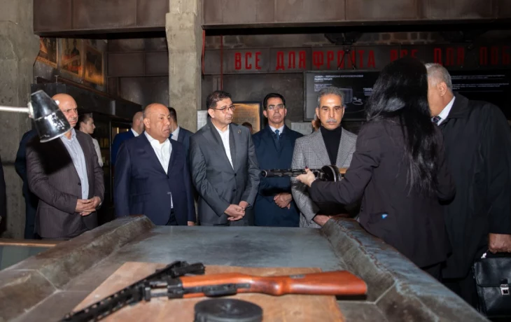 Делегация Ирака посетила Музей Победы Делегация Ирака посетила Музей Победы