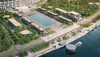 Фонтан площадью более 3,2 тыс "квадратов" обустроят в "Лужниках"