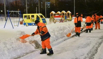 Работы по уборке снега в Москве будут вестись круглосуточно Работы по уборке снега в Москве будут вестись круглосуточно