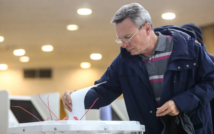 Общая явка на выборы президента России с учетом ДЭГ превысила 61 процент Общая явка на выборы президента России с учетом ДЭГ превысила 61 процент