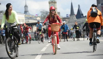 Участки перекрытий в Москве 24 мая скорректировали из-за Весеннего велофестиваля