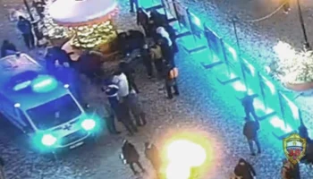 Двое мужчин задержаны после конфликта с поножовщиной в центре Москвы