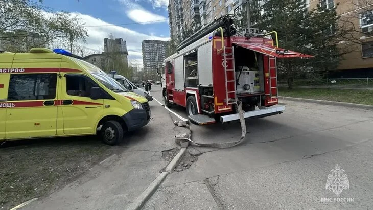 Открытое горение ликвидировано в многоэтажном доме в Люберцах Открытое горение ликвидировано в многоэтажном доме в Люберцах
