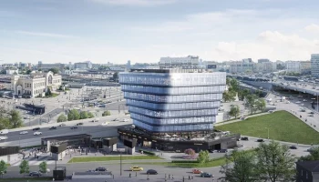 Зоны отдыха обустроят на крыше делового центра в Савеловском районе