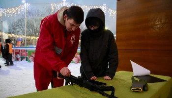 В парке «Ангарские пруды» прошла акция «Путь героя» В парке «Ангарские пруды» прошла акция «Путь героя»