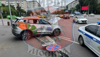 Шесть человек пострадали в результате ДТП в центре Москвы