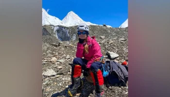 Застрявшая в горах Киргизии альпинистка получила травму ноги полгода назад