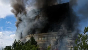 СК назвал одной из причин пожара во Фрязине неисправность электропроводки