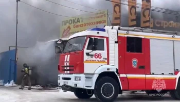 Пожар в ПВЗ Ozon в Верхней Пышме потушен