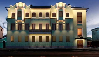 Здание музея-квартиры Кржижановского получило архитектурно-художественную подсветку