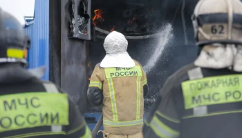 Очаг пожара на складе Wildberries в Электростали удалось локализовать Очаг пожара на складе Wildberries в Электростали удалось локализовать