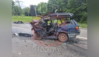 Один человек погиб в результате ДТП с грузовиком на МКАД