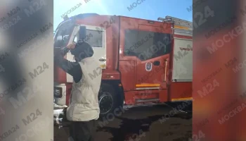 Возгорание в автосервисе на северо-востоке Москвы потушено спасателями