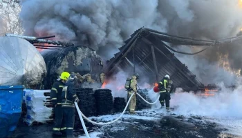 Пожар на территории предприятия в Рязани потушен