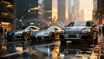 Автомобили европейского класса, машины с заокеанскими корнями