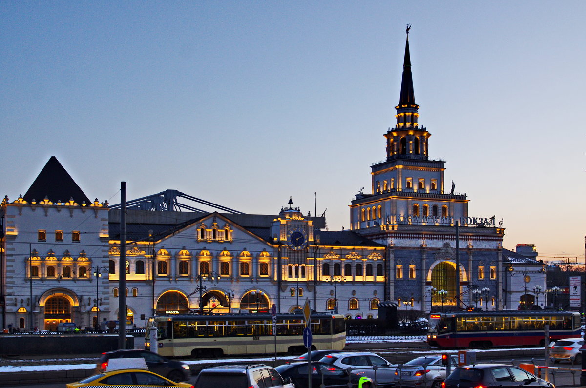Здание Казанского вокзала в Москве