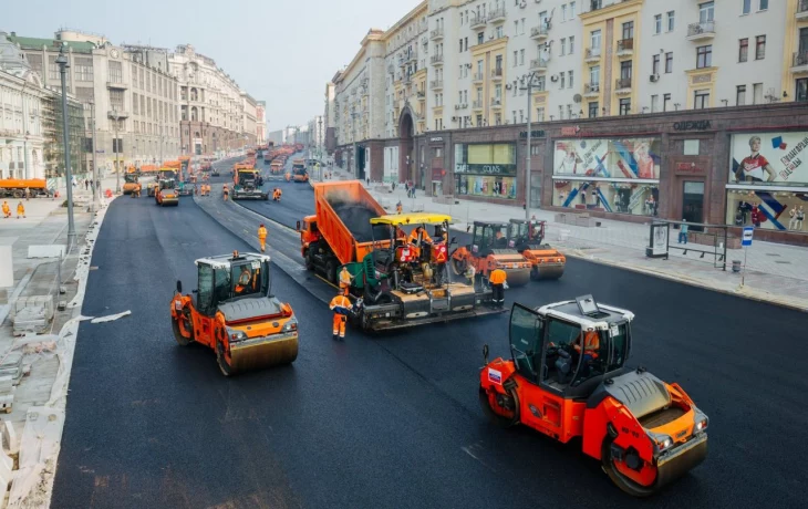 Услуги асфальтирования дорог в Москве