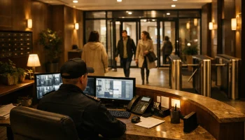 Пост охраны в ЖК. Консьерж или охранник - что предлагают современные ЧОПы? Пост охраны в ЖК. Консьерж или охранник - что предлагают современные ЧОПы?