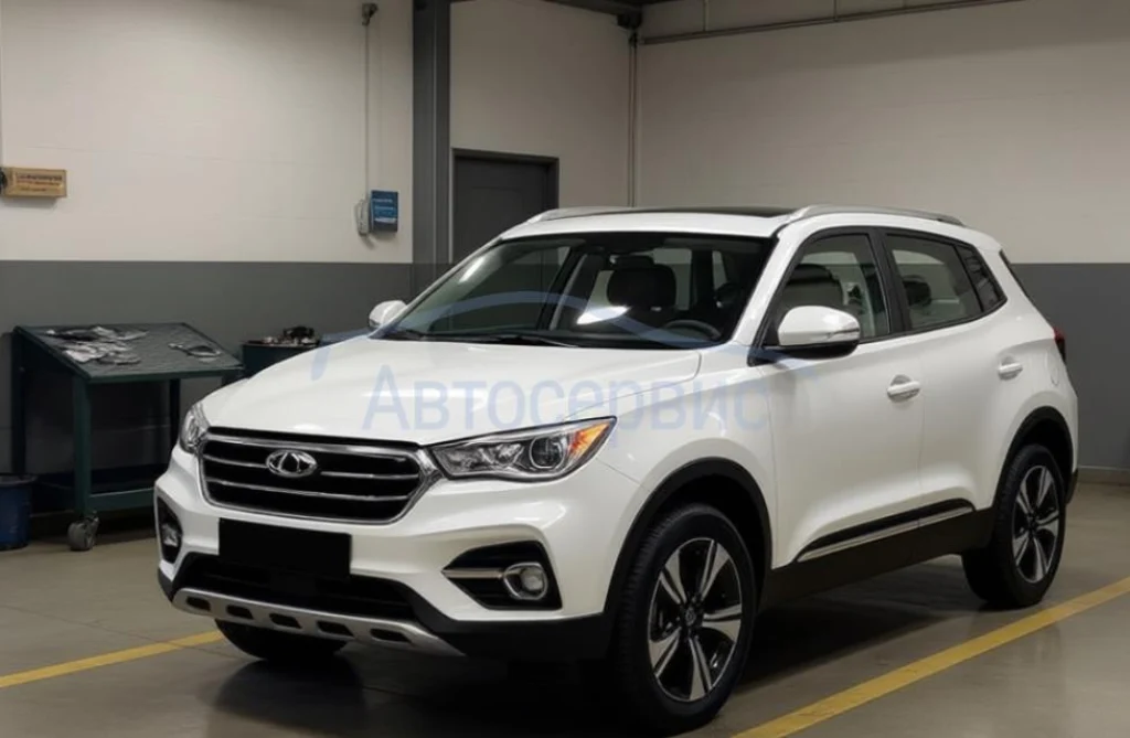 Chery Tiggo 4 Pro после обслуживания полного привода в сервисе