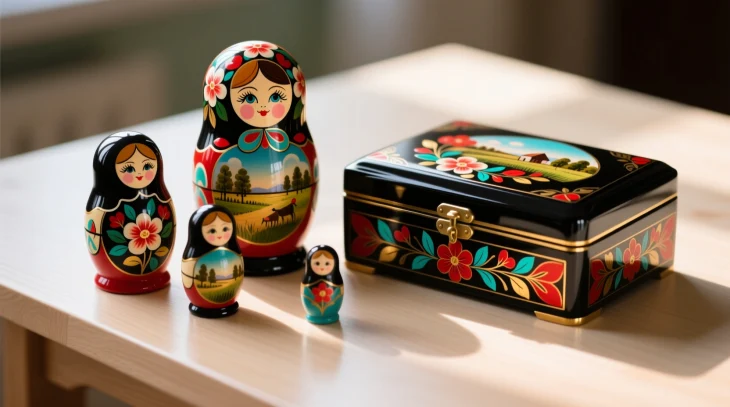 Русские сувениры и подарки: тепло народного мастерства в каждом предмете