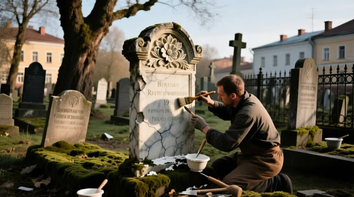 Восстановление исторических надгробий: почему это важно для города