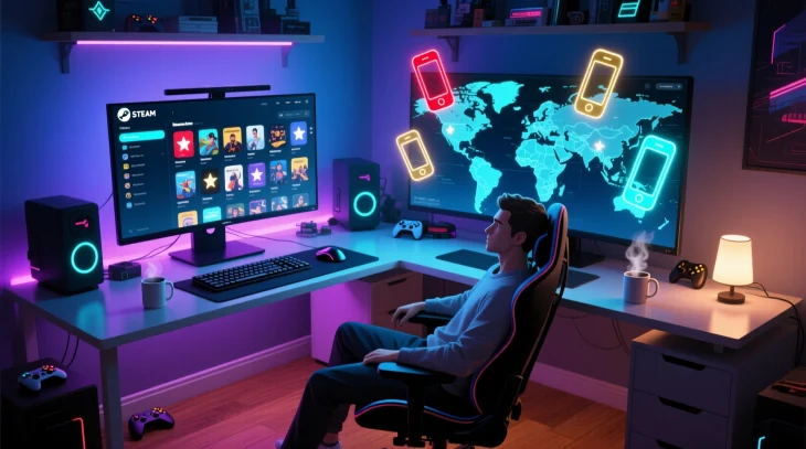Зачем геймеру виртуальный номер для Steam и как его выбрать правильно