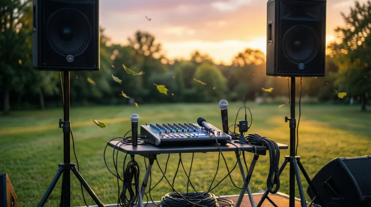 Аренда свадебных арок и звукового оборудования: как создать идеальное торжество без технических сбоев Аренда свадебных арок и звукового оборудования: как создать идеальное торжество без технических сбоев