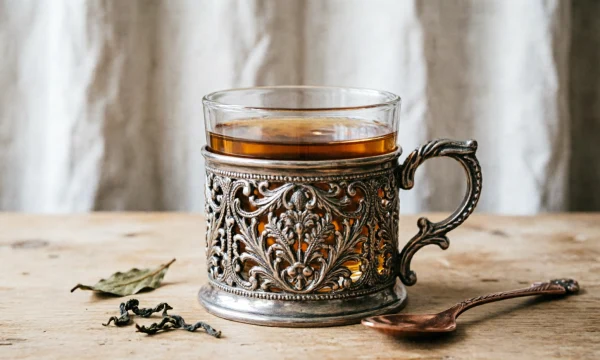 Искусство чаепития: серебряные подстаканники как символ русской культуры
