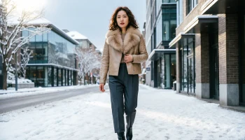 Женские короткие дубленки: практичность и стиль в одном изделии Женские короткие дубленки: практичность и стиль в одном изделии