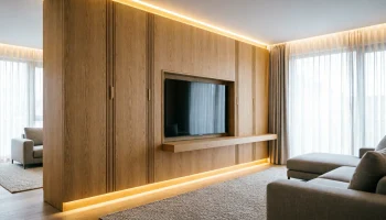 Стеновые панели из шпона: премиальное решение для интерьера с натуральной эстетикой